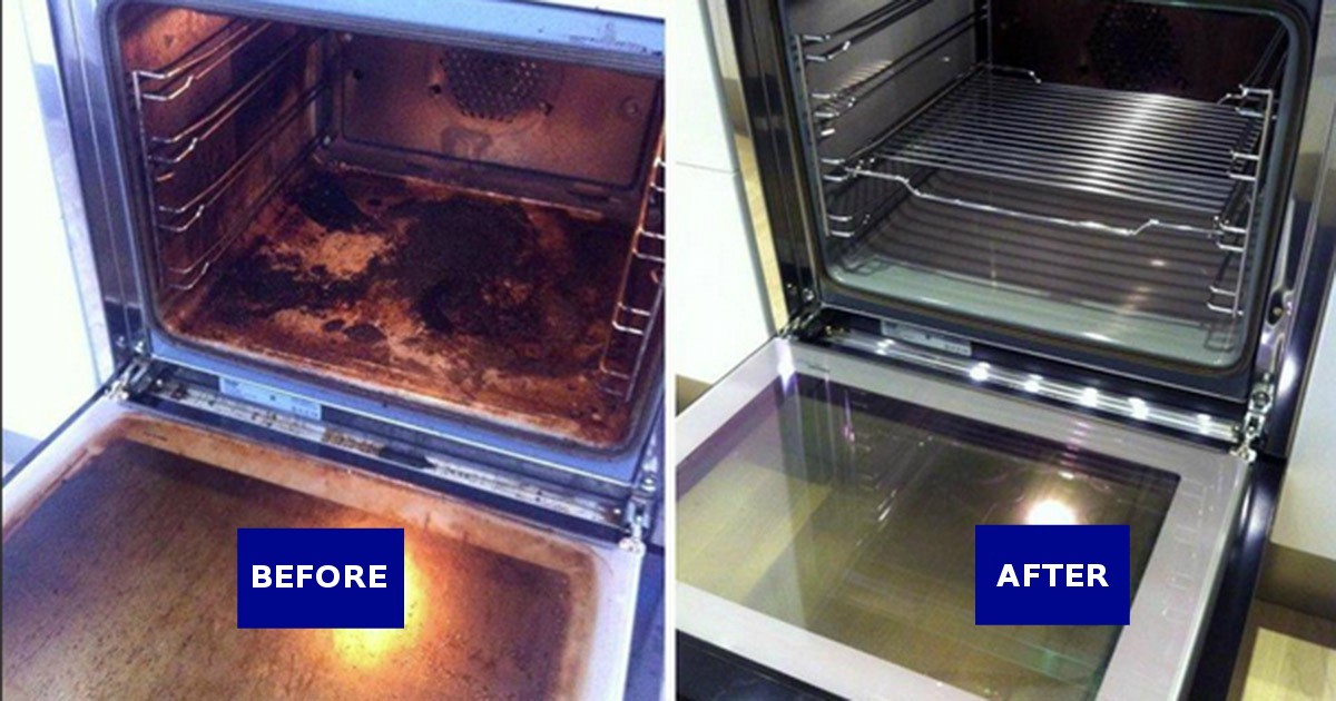 You have cleaned the oven incorrectly your whole life. This is genius!