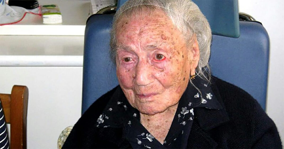A 116-year-old Italian woman has uncovered the only food she claims that gives a long and healthy life