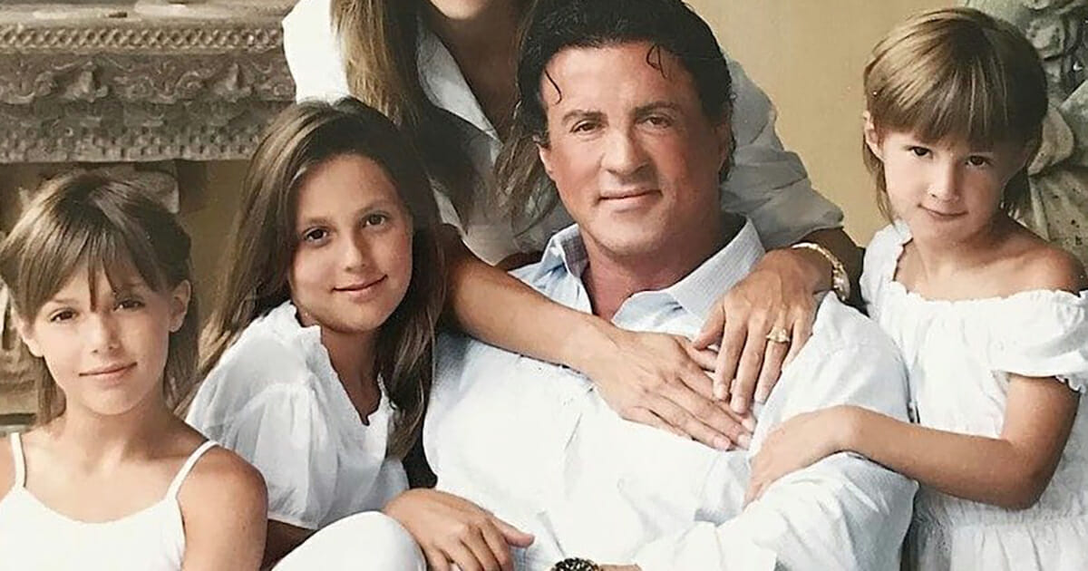 Sylvester Stallone's kids have already grown - see how 'Rocky's' daughters look today