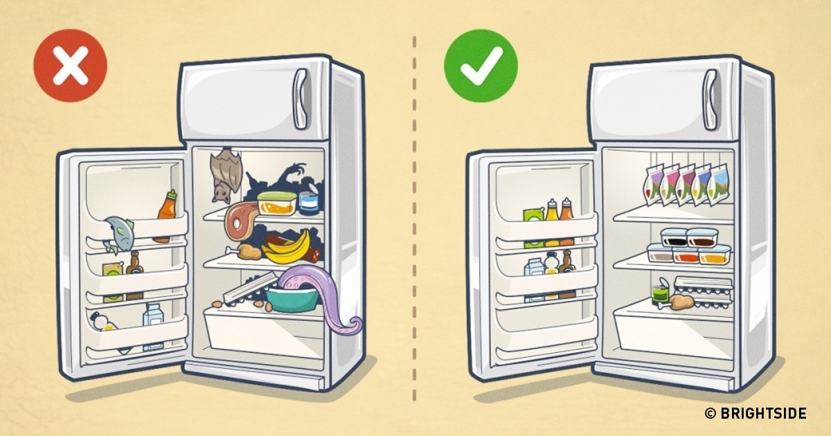 10 great and efficient ways to organize and arrange your refrigerator