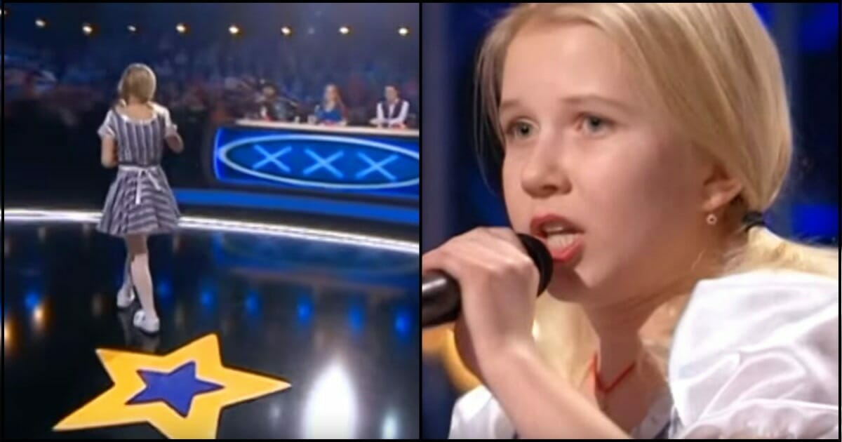 A little blonde girl stood frozen on the stage - seconds later an unexpected twist left the judges in shock