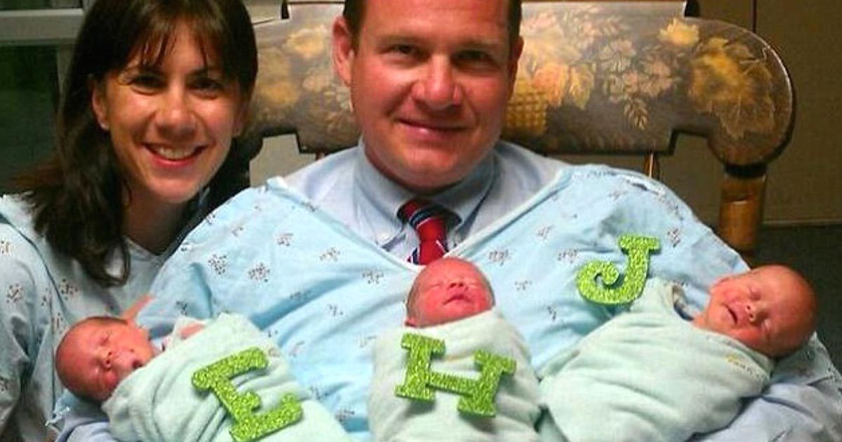 One week after this couple adopted triplets, the doctor gave them some extraordinary news