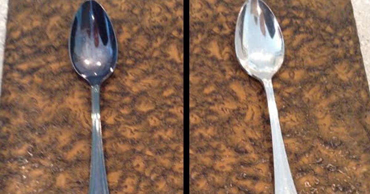 An inexpensive secret that will quickly make your cutlery shine - with unexpected ingredients from your bathroom