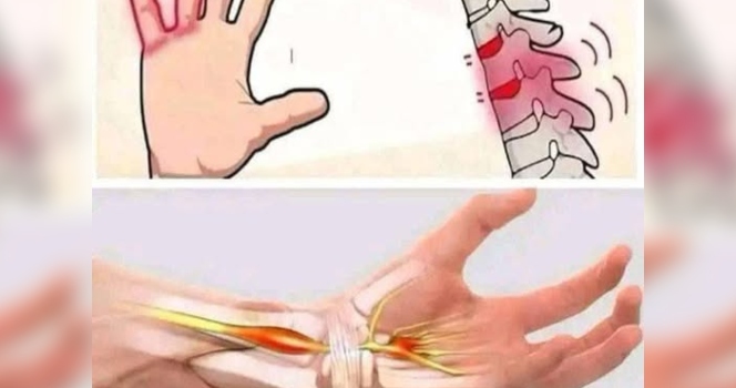 If your hands fall asleep, this is a clear sign that you suffer from these problems