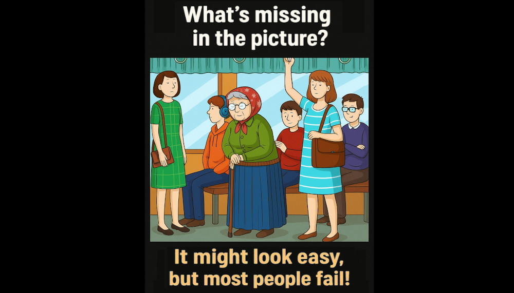 What's missing from the picture? It looks easy, but 99% of people fail