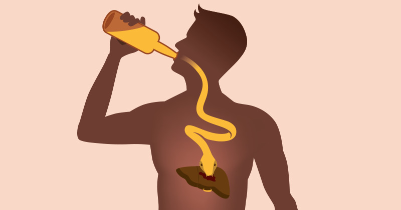 These are the 6 long-term negative effects of alcohol on your body!
