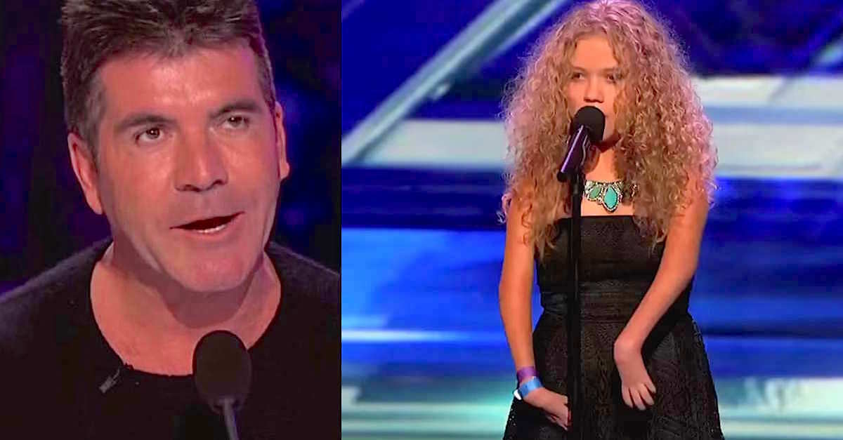 Simon Cowell noticed she looks different, but he was shocked when she unveiled her voice!
