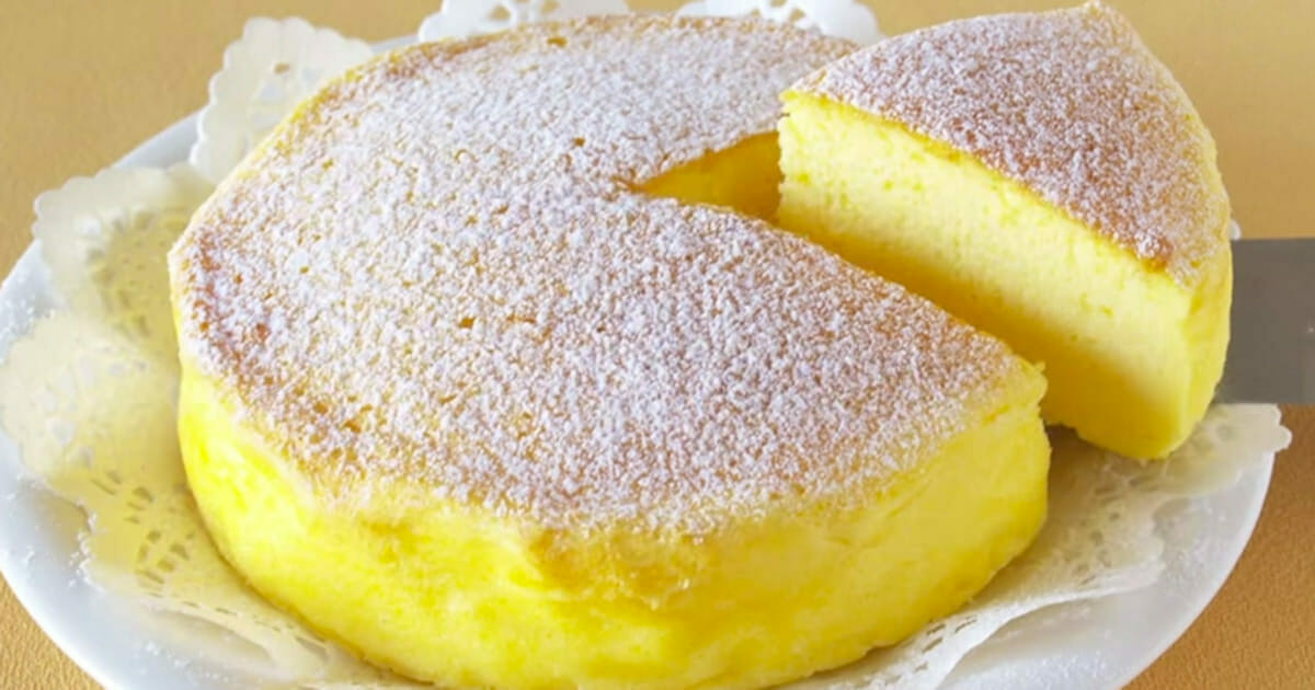 Japanese cheesecake with only 3 ingredients makes the whole internet drool - and it's so easy to prepare