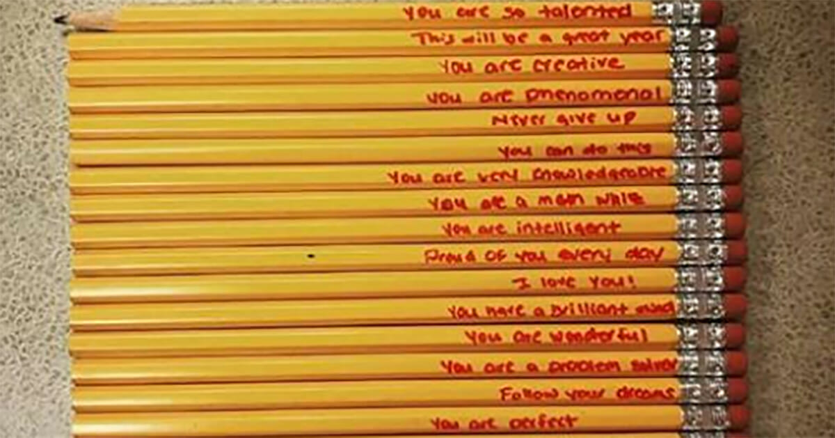 Mother made special pencils to help her son, until the teacher discovered it and reacted strongly