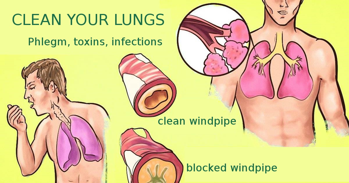 Here's how you'll clear stubborn phlegm from your lungs and throat (instant results!)