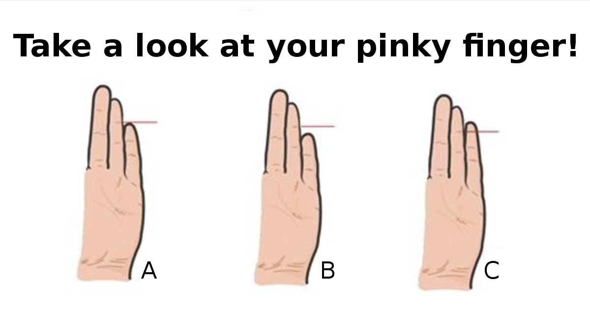 This is what your pinky finger's length reveals about your personality