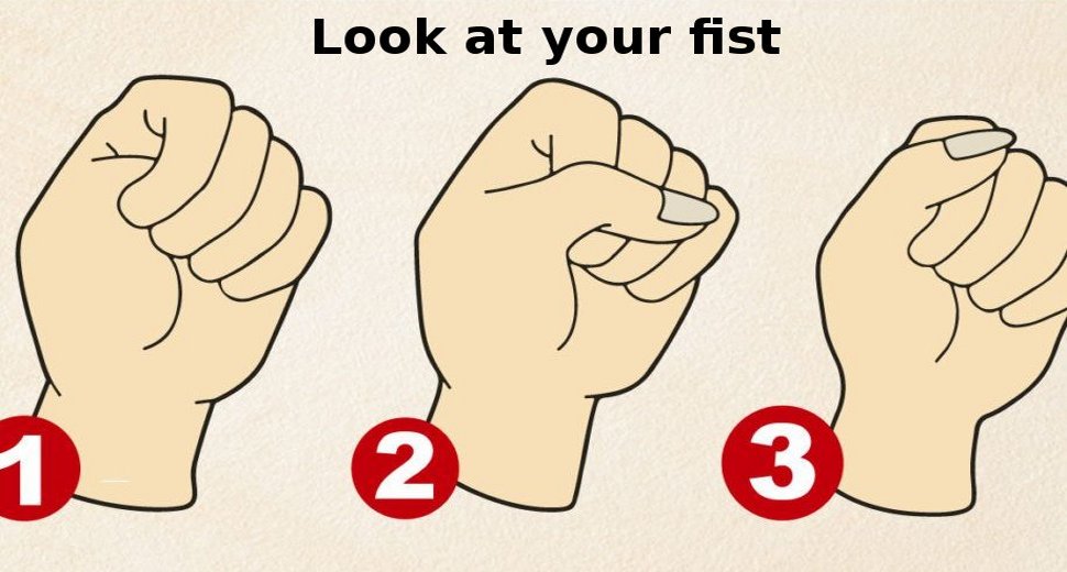 This is what the shape of your fist reveals about your personality
