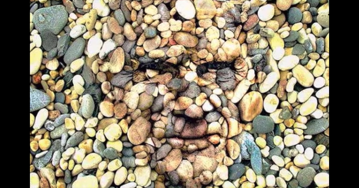 Only a few manage to find the face that hides within this fascinating image