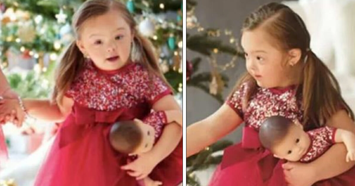 4-Year-old girl with Down's Syndrome was selected to star in the catalog of a well-known toy company - let's give her the honor