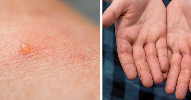 Painful red blisters on hands or feet? it could be a lesser-known type of eczema